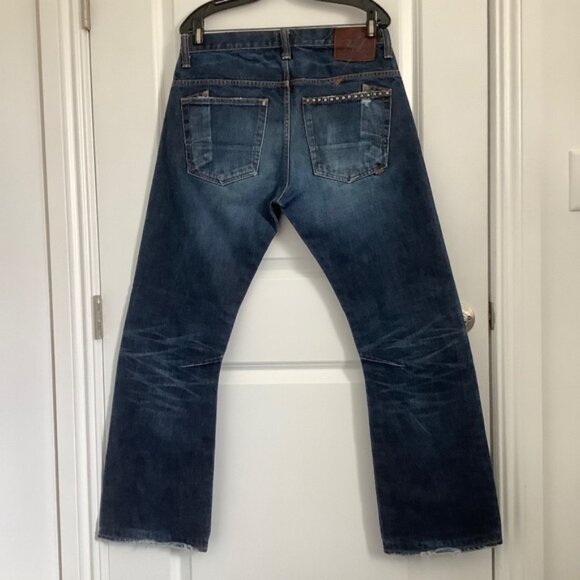 Men's Rare PRPS Made in Japan Purple Tag Denim Jeans, Size 33 - Picture 7 of 16